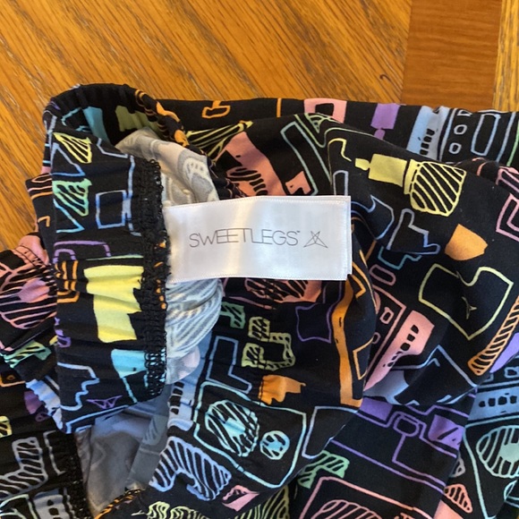 Sweetleg leggings-Cassette tape print - Picture 4 of 5